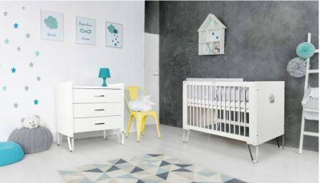 Pentru bebe - Mobilier Camera copii Si Bebelusi KLUPS BLANKA Alb