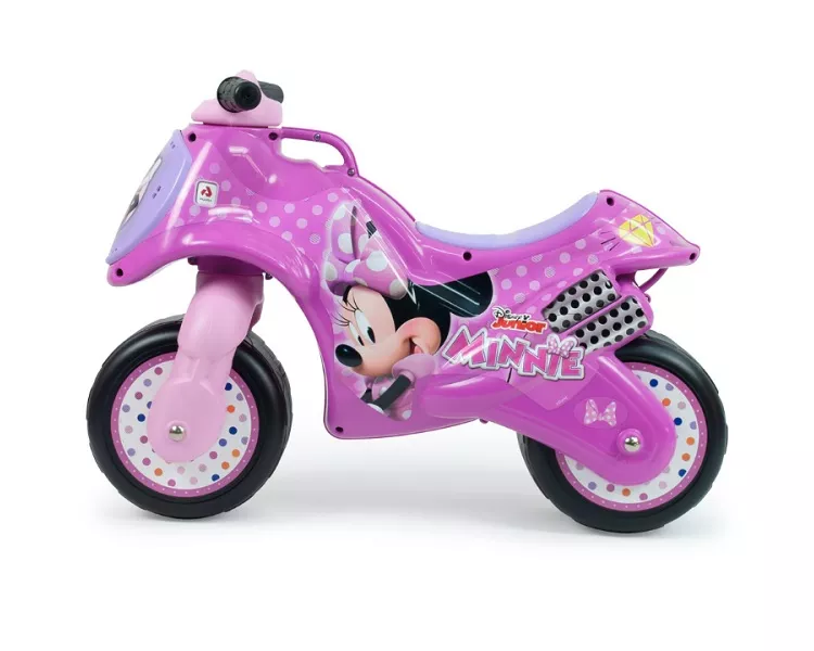 Moto Ride-on Neox fara pedale pentru copii Injusa, licenta Disney, Minnie Mouse, 18-36 luni, Roz [1]