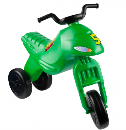 Jucarii - Motocicleta Fara Pedale, Produs Romanesc, Verde