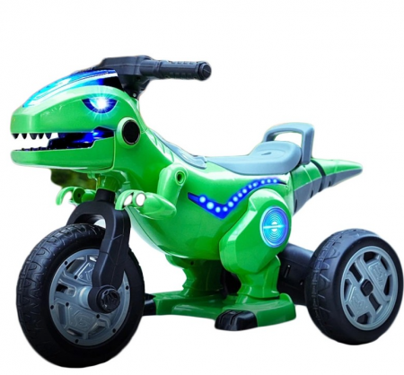 Vehicule transport - Motocicleta Model Dinozaur, Cu Acumulator, 2 Motoare, 3-7 ani