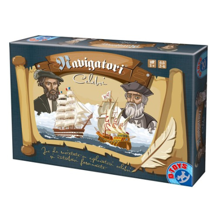 Jocuri educative si de societate - NAVIGATORI CELEBRI - JOC TIP QUIZ (INTREBARI SI RASPUNSURI)