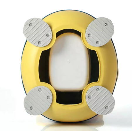 Olita ergonomica, vacuta, antiderapanta, cu manere, roz [2]