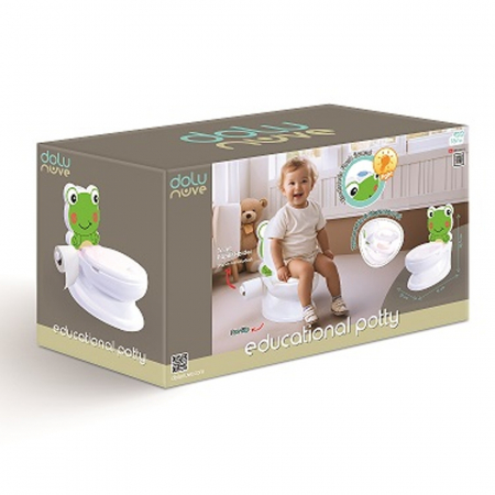 Olita tip WC, cu sunet, Broscuta, 28x39x38cm [1]