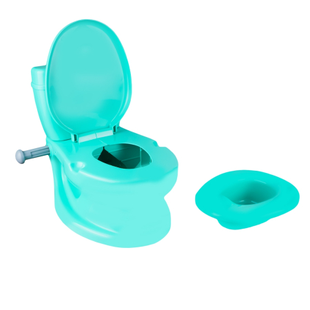 Olita Tip WC, Cu Sunet, Turcoaz, 28x39x38 Cm - Dolu [1]