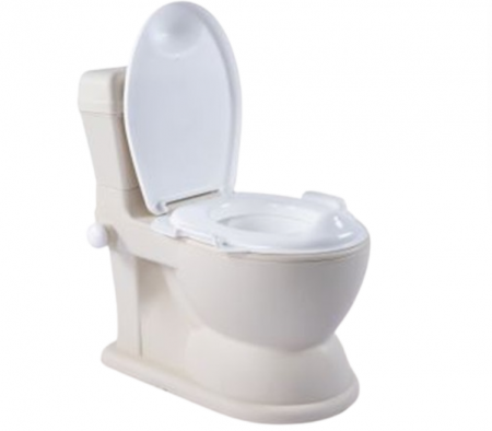 Olite - Olita tip WC, cu sunet, XL, 2 in 1, Bej