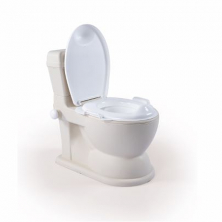 Olita tip WC, cu sunet, XL, 2 in 1, Bej [1]