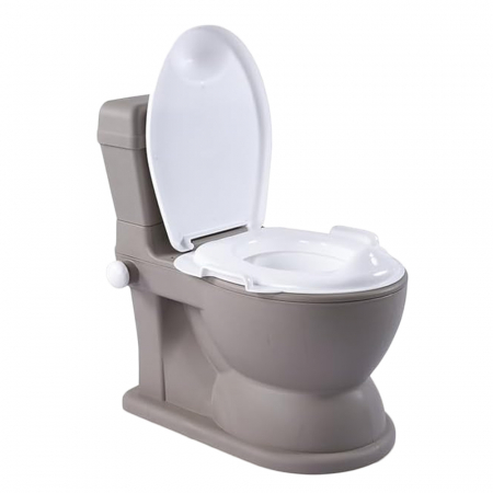 Olite - Olita tip WC, cu sunet, XL, 2in1, Gri - Dolu