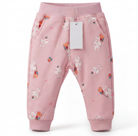 Pantaloni de casa - Pantaloni copii, Model Iepuras