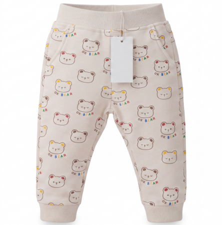 Pantaloni de casa - Pantaloni copii, Model Ursuleti