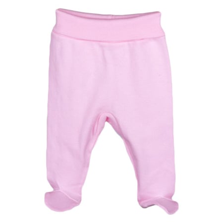 Pantaloni de casa - Pantaloni,Cu botosei,Cu banda de bumbac roz