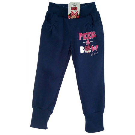 Pantaloni-colanti - Pantaloni flausati Minnie Mouse albastri