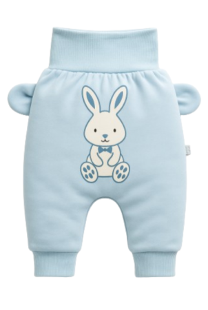 Pantaloni de casa - Pantaloni, pentru baietei, calitate premium, Model iepuras