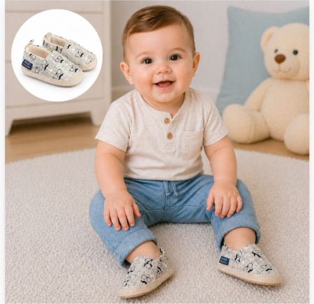 Incaltaminte - Pantofiori baietei, Mustacila