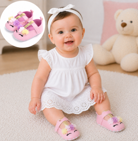 Incaltaminte pt primii pasi - Pantofiori eleganti pentru fetite