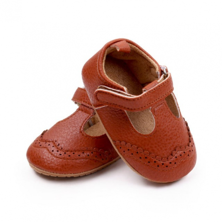 Pantofiori maro pentru fetite - Suzy [3]