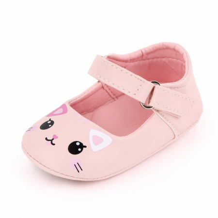 Pantofiori pentru fetite - Pisicuta roz [3]