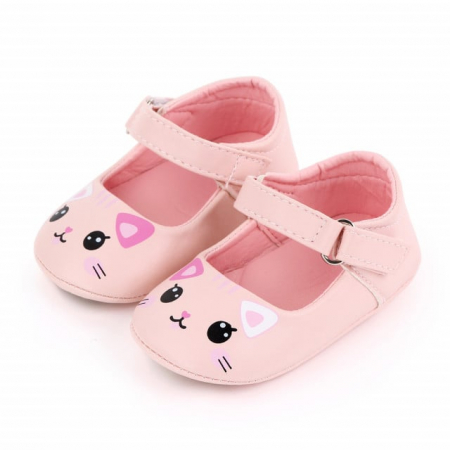 Pantofiori pentru fetite - Pisicuta roz [2]