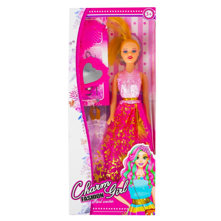 Papusi, plusuri, zane si figurine - Papusa Cu Accesorii,25 cm