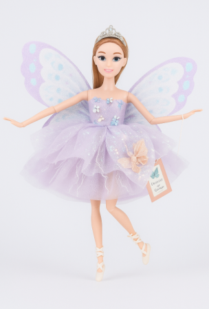 Papusi, plusuri, zane si figurine - Papusa cu articulatii mobile, Zana, 29 cm