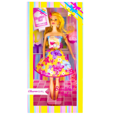 Papusi, plusuri, zane si figurine - Papusa cu pantofi si poseta