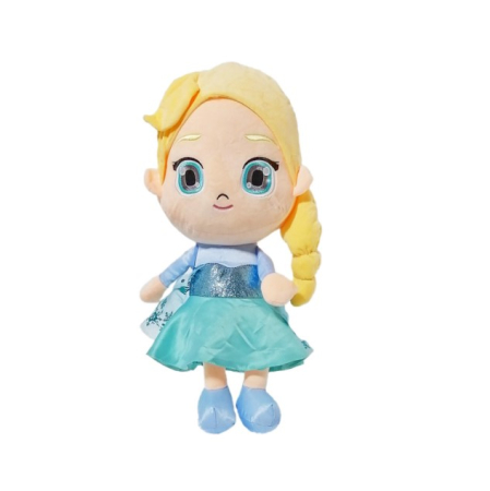 Papusi, plusuri, zane si figurine - Papusa din plus Printesa Elsa - Frozen,50 cm