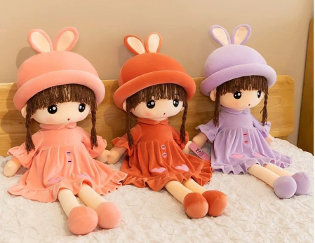 Papusa, Material textil, Dimensiune 46 cm [2]