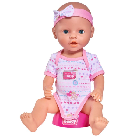 Papusi, plusuri, zane si figurine - Papusa Simba New Born Baby, Baby Doll 43 cm cu accesorii