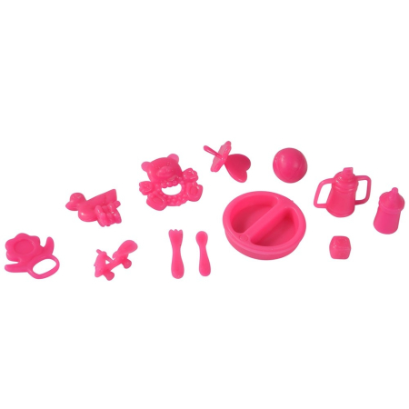 Papusa Simba Steffi Love Baby Walk 29 cm mov cu carucior si accesorii [1]