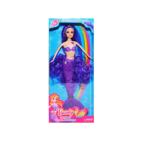 Papusi, plusuri, zane si figurine - Papusa Sirena, Flexibila