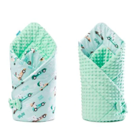 Păturele - Paturica 2 fete termogravata, Pastell Impex, verde