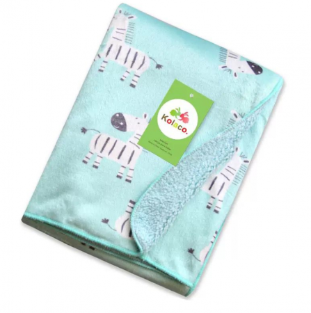 Paturele - Paturica Bebelusi, cu doua fete, vernil