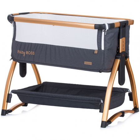 Patut Co-Sleeper Chipolino Baby Boss raven [4]