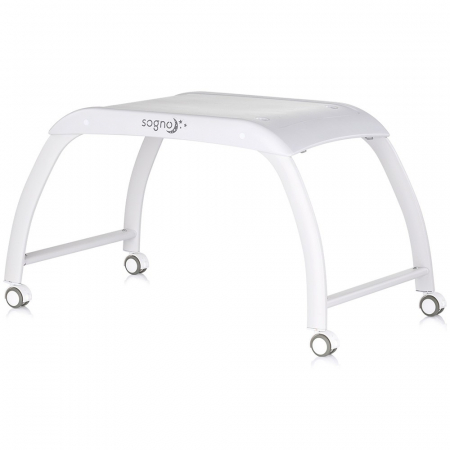 Patut cu leganare si cantar integrat Chipolino Sogno 2 in 1 grey [4]