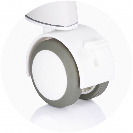 Patut cu leganare si cantar integrat Chipolino Sogno 2 in 1 grey [10]