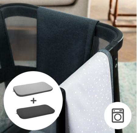 Patut De Calatorie Kinderkraft Sofi Plus, 4 In 1, Grey [7]