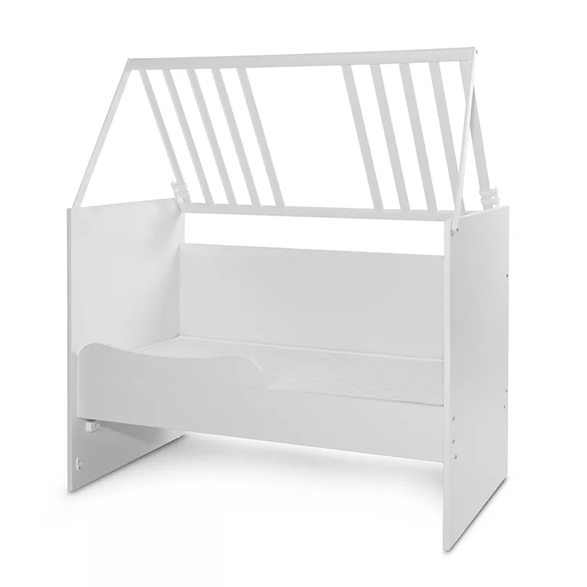 Patut modular multifunctional, 5 confirgurari diferite, 190 x 72 cm, Multi, White [9]