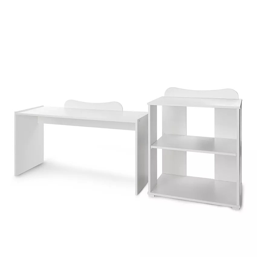 Patut modular multifunctional, 5 confirgurari diferite, 190 x 72 cm, Multi, White [13]