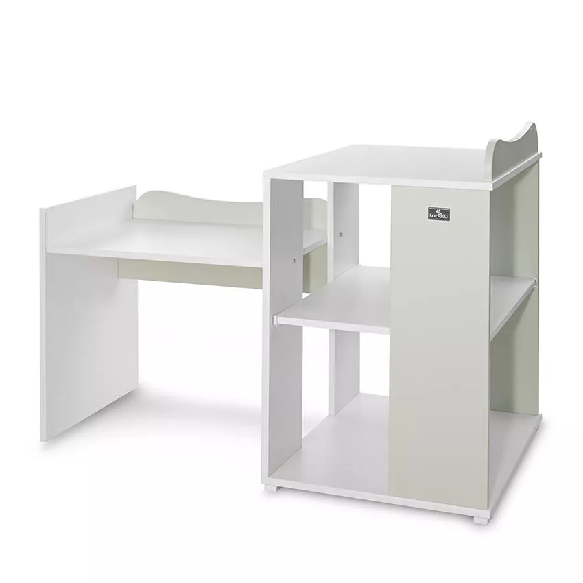 Patut modular multifunctional, 5 confirgurari diferite, 190 x 72 cm, Multi, White Milky Green [10]