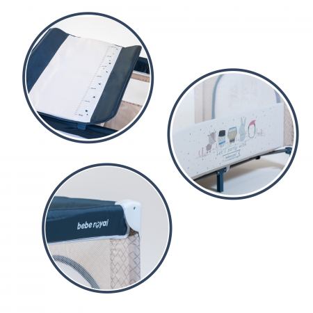 PATUT PLIABIL BEBE ROYAL LITTLE FRIEND ALBASTRU [6]