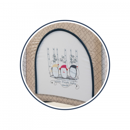 PATUT PLIABIL BEBE ROYAL LITTLE FRIEND ALBASTRU [8]