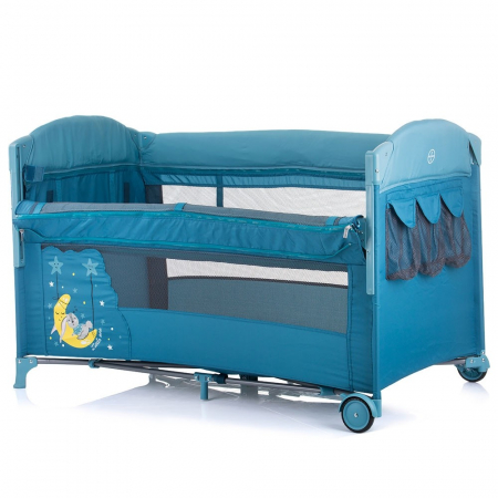 Patuturi si tarcuri pliabile - Patut pliabil Chipolino Merida atlantic cu laterala culisanta