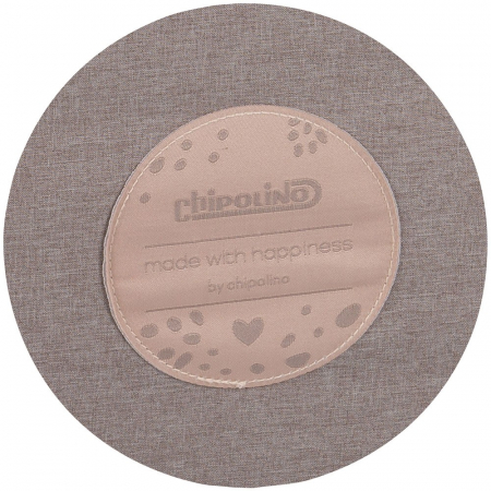 Patut pliabil Chipolino Relax macadamia linen cu laterala culisanta [4]
