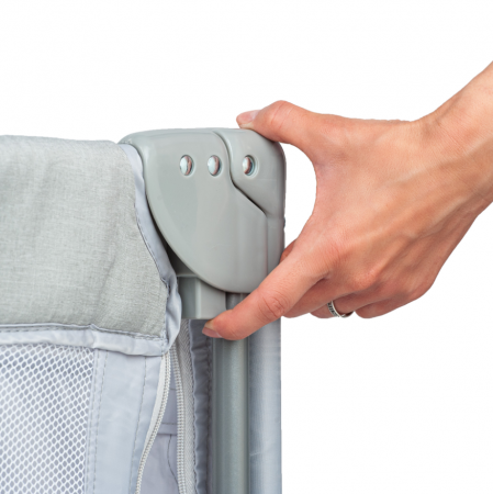 Patut pliant 2 nivele Juju DreamyCloud, Grey [4]