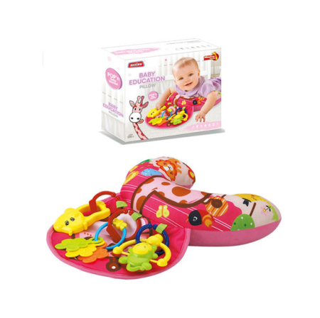 Pernă burtică cu activități - model girafă [1]