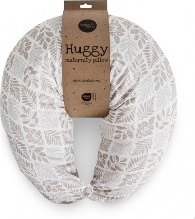 Perna pentru Alaptare Ceba Baby HUGGY Basic, Frunze [2]