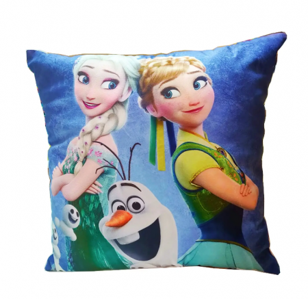 Perini - Perna pentru copii, Tip Frozen, Pentru casa si gradinita, Dimensiune 45x45 cm
