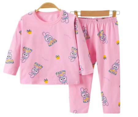 Pijamale - Pijama copii, Bubu-Still, Happy, Orange Magma