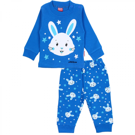 Costumase - Pijama copii,iepuras albastru