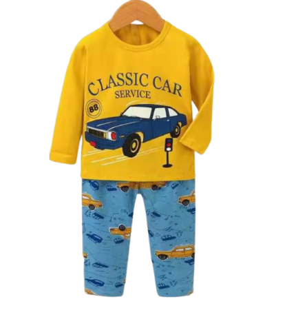 Pijamale - Pijama copii,pentru baietei,Bumbac selectionat 100%,cod 05