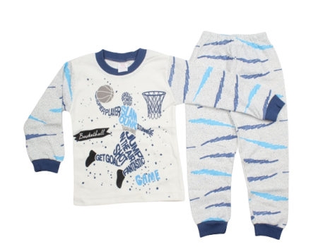 Pijamale - Pijama copii,pentru baieti,micul sportiv